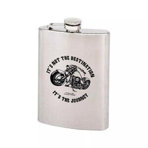 Maxam It's Not the Destination, It's the Journey 8-ounce Flask 💸